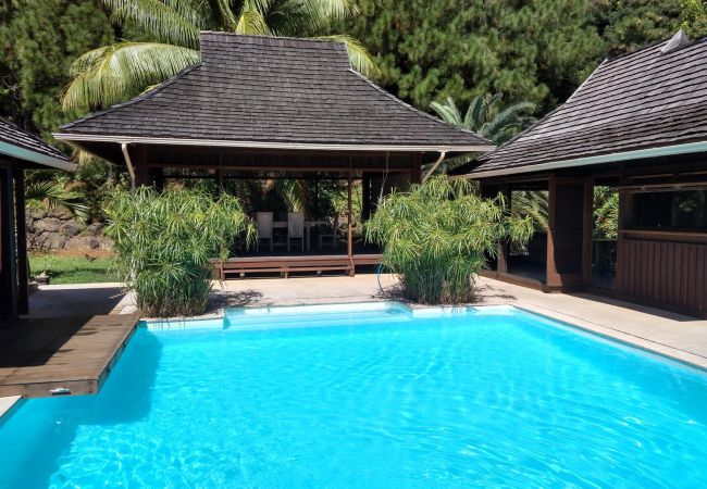 Villa in Tiahura - MOOREA - Pool Mountain Fare Ora Villa in Tiahura - MOOREA - Pool Mountain Fare Ora