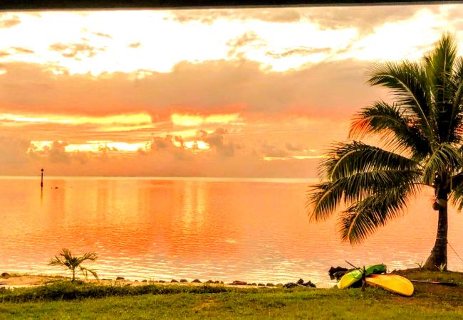 Studio in Tiva - TAHAA - Bungalow Moana Beach 1 Studio in Tiva - TAHAA - Bungalow Moana Beach 1
