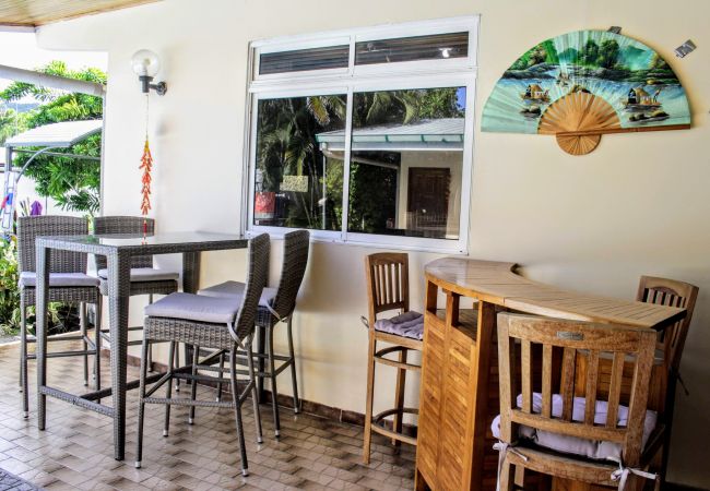 Studio in Punaauia - TAHITI - Sanny's Place Family Room & Pool  Studio in Punaauia - TAHITI - Sanny's Place Family Room & Pool