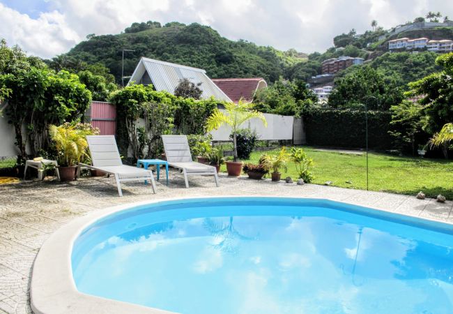 Studio in Punaauia - TAHITI - Sanny's Place Family Room & Pool  Studio in Punaauia - TAHITI - Sanny's Place Family Room & Pool