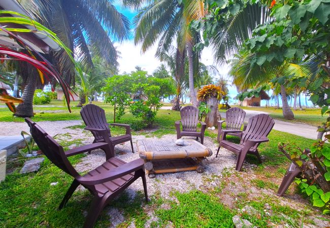 Rent by room in Tikehau - TIKEHAU - Bungalow Pacific Beach Rent by room in Tikehau - TIKEHAU - Bungalow Pacific Beach