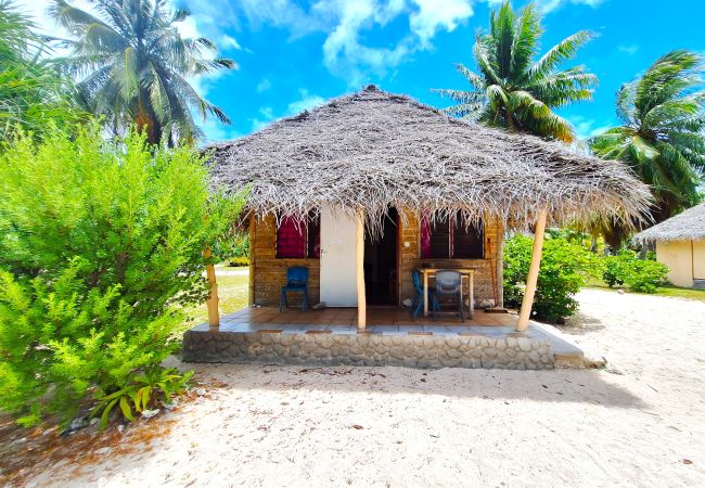  in Tikehau - TIKEHAU - Bungalow Pacific  Beach Family 