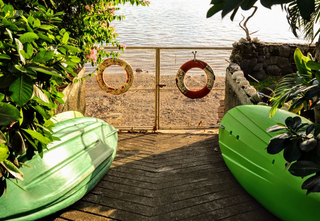 Access to the property's beach with kayaks Beach and kayak access available