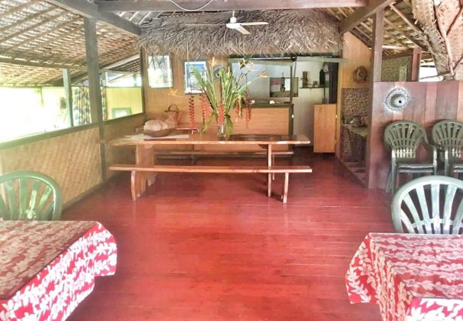 Rent by room in Fare - HUAHINE - Bungalow Pitate  Rent by room in Fare - HUAHINE - Bungalow Pitate