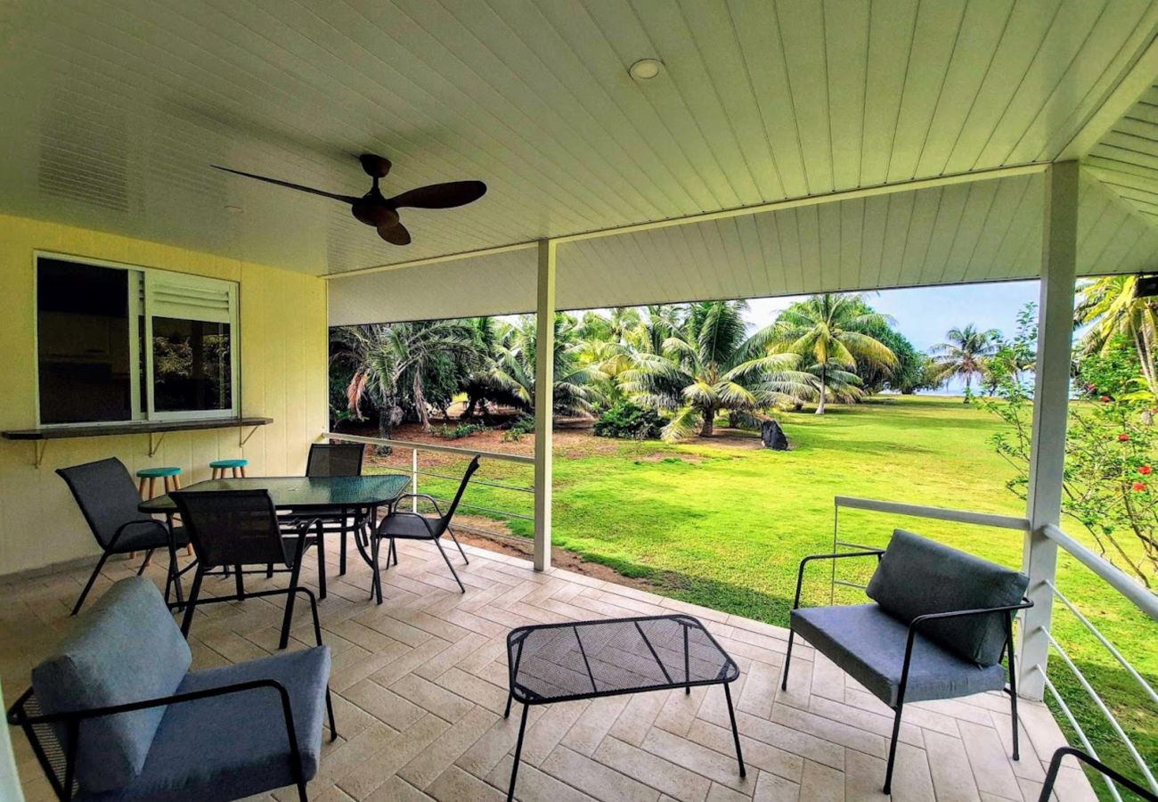 House in Haapiti - MOOREA - Fenua Rahi Beachfront House in Haapiti - MOOREA - Fenua Rahi Beachfront