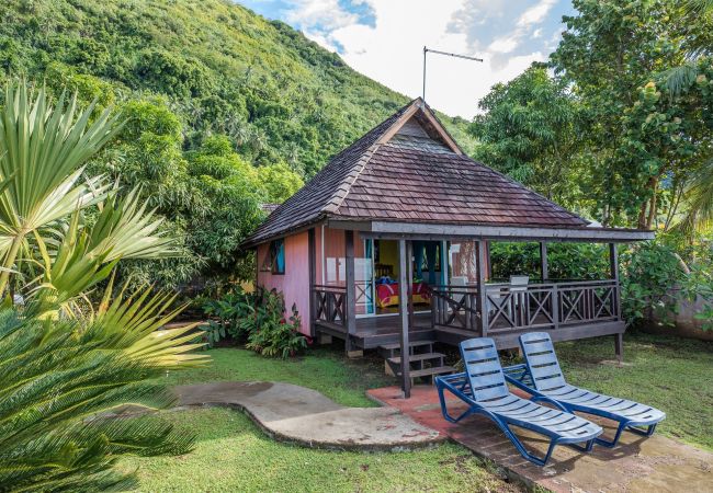Bungalow/Linked villa in Papara - TAHITI - Bungalow Tiamao Tipanier Sea View