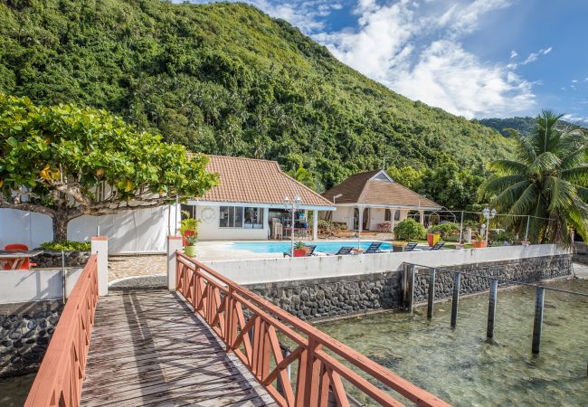 Bungalow/Linked villa in Papara - TAHITI - Bungalow Tiamao Aute