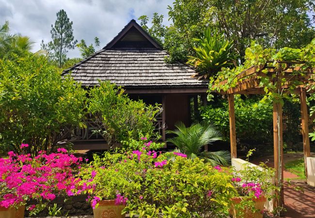 Bungalow/Linked villa in Papara - TAHITI - Bungalow Tiamao Auti