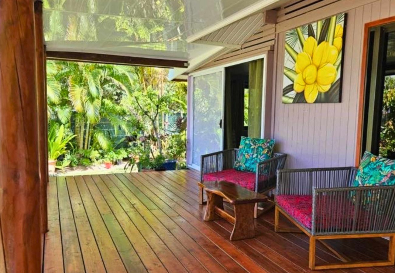 House in Maharepa - MOOREA - Fare Nihei beachfront House in Maharepa - MOOREA - Fare Nihei beachfront