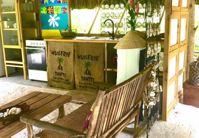 Bungalow in Hipu - TAHAA - Motu Lodge Maohi  Bungalow in Hipu - TAHAA - Motu Lodge Maohi