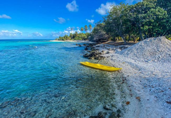 Bungalow/Linked villa in Tiputa - RANGIROA- Fare Vaihoa 