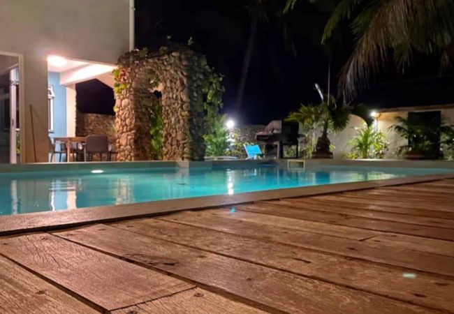 House in Pihaena - MOOREA - Waterfall Pool Coconut 1 