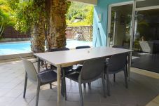 House in Pihaena - MOOREA - Waterfall Pool Coconut Domain 