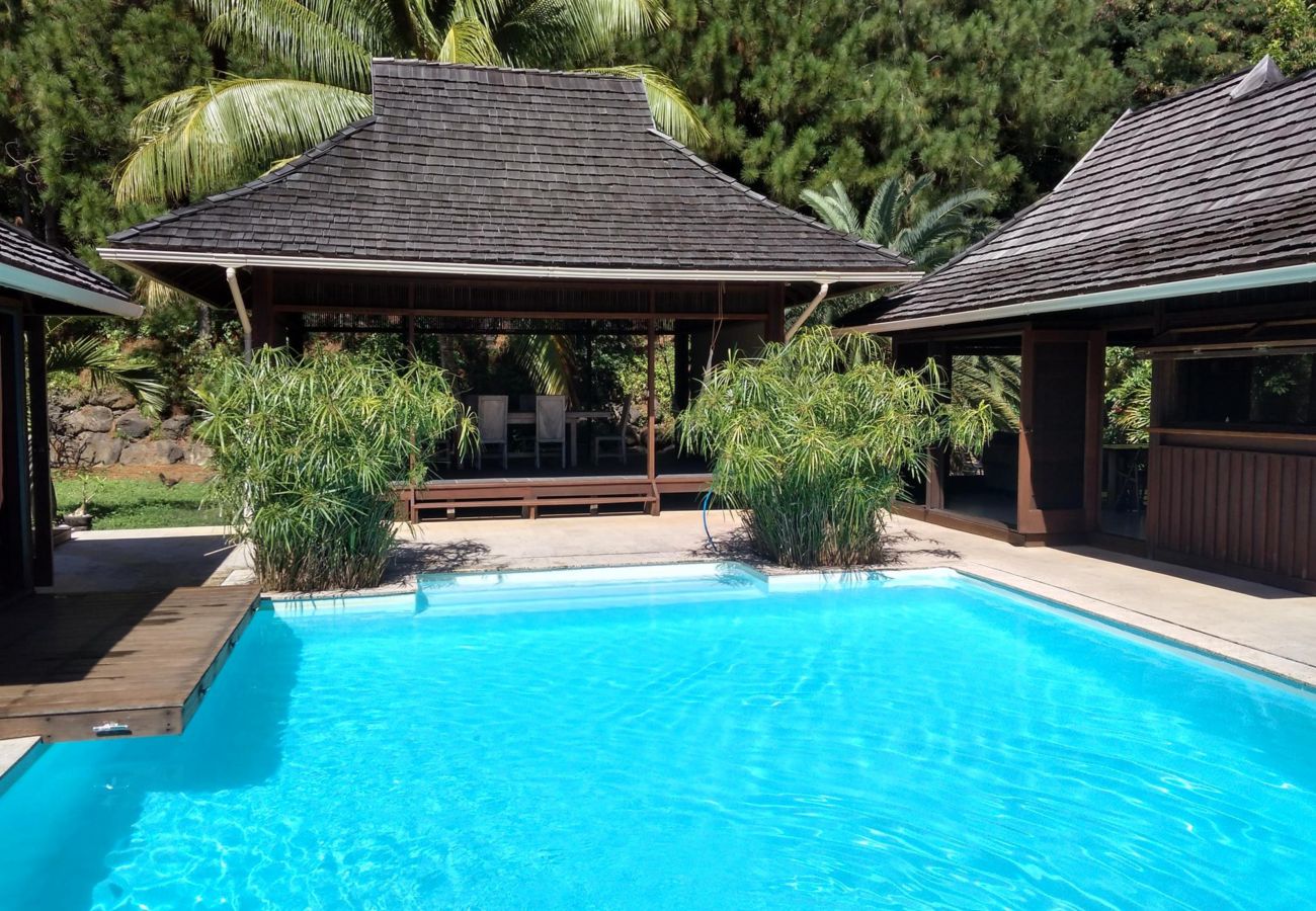 Villa en Tiahura - MOOREA - Pool Mountain Fare Ora Villa en Tiahura - MOOREA - Pool Mountain Fare Ora