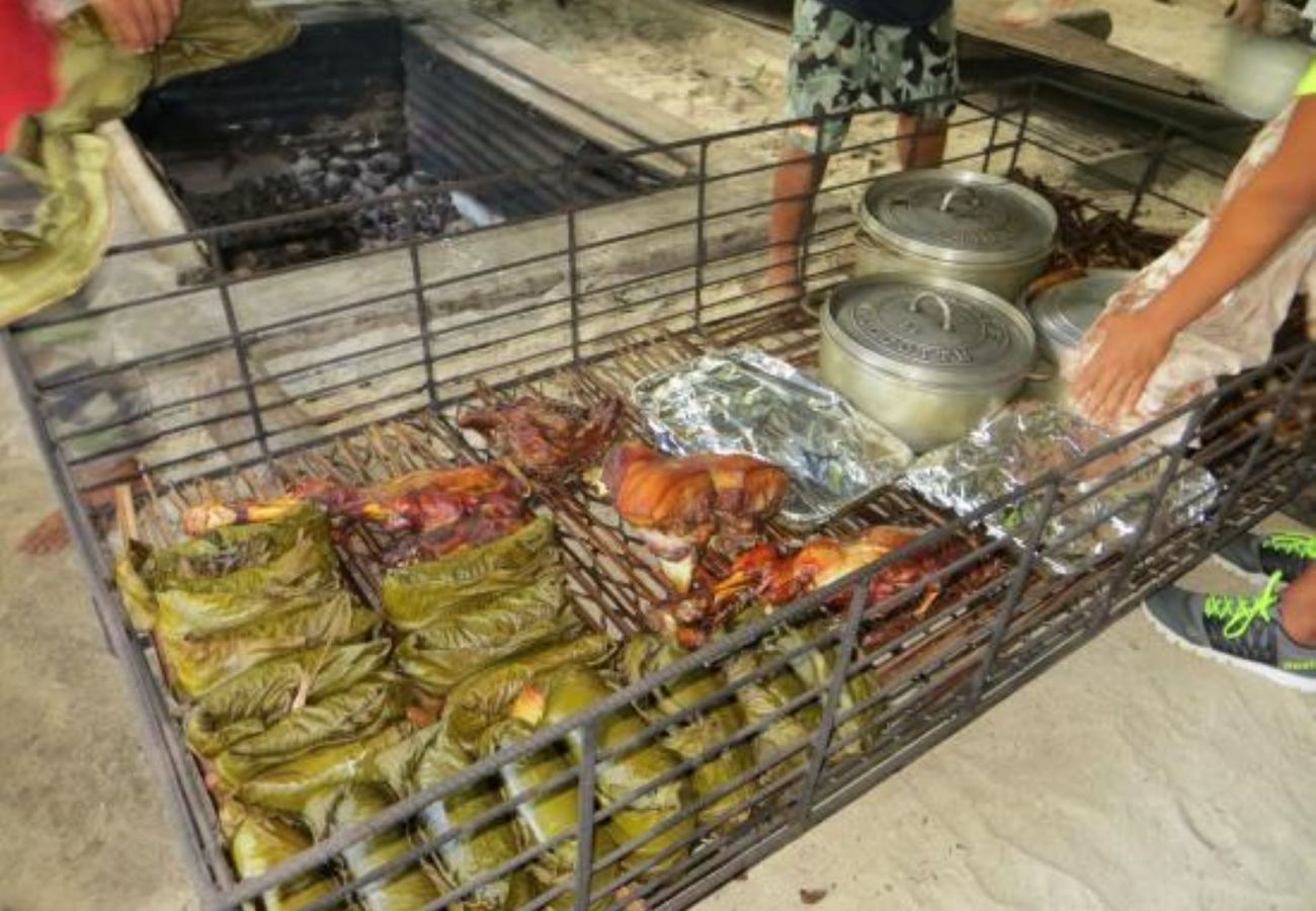 Horno tahitiano, un placer Horno tahitiano