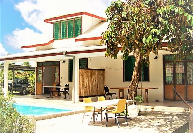 Casa en Fare - HUAHINE - Ninamu Pool Full House + coche