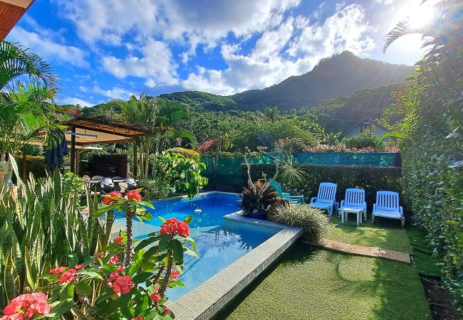 Villa en Afareaitu - MOOREA - Villa Maoe Pool (PMR)  Villa en Afareaitu - MOOREA - Villa Maoe Pool (PMR)