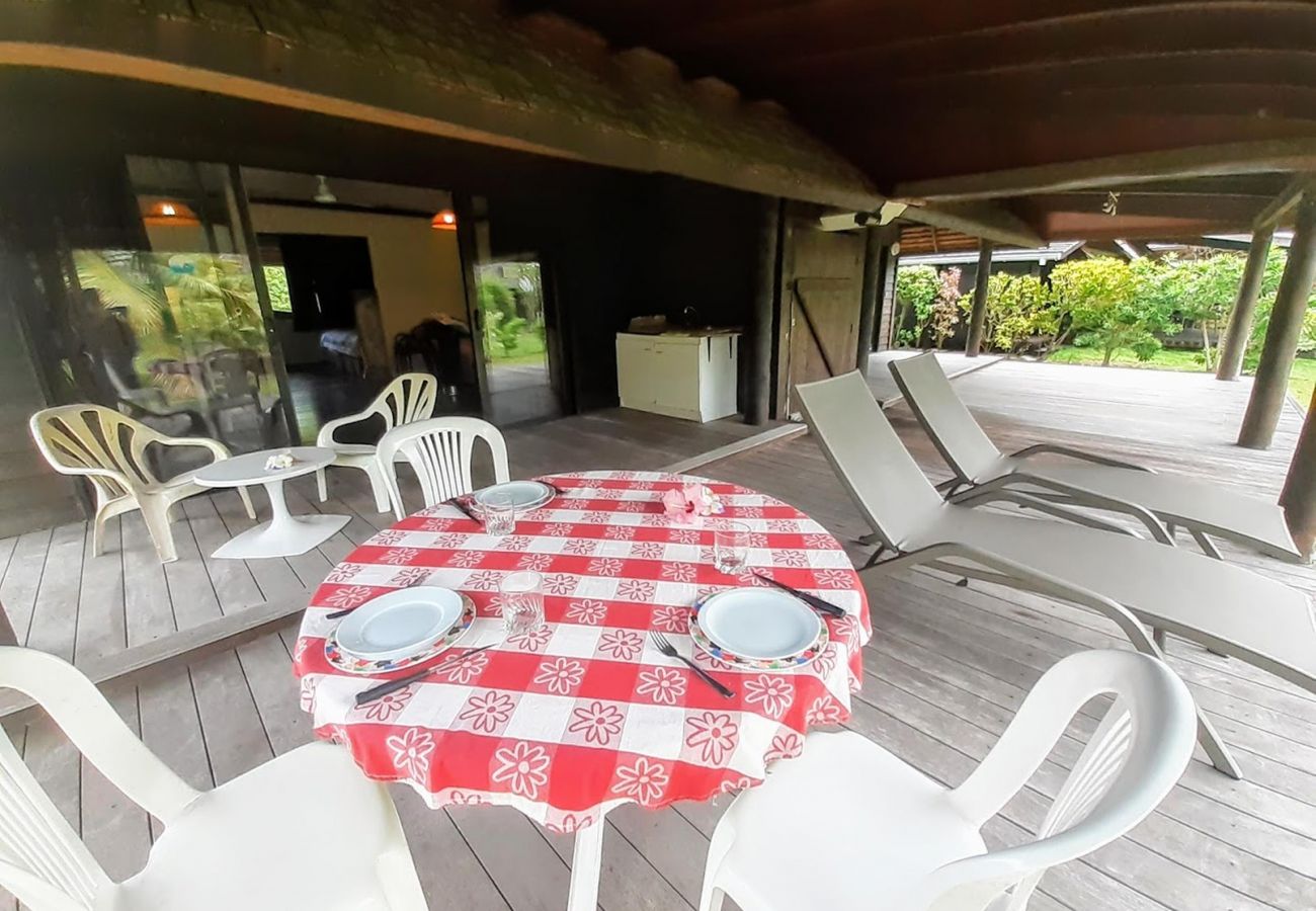 Bungalow en Tiahura - MOOREA - Tropical Soul Bungalow en Tiahura - MOOREA - Tropical Soul