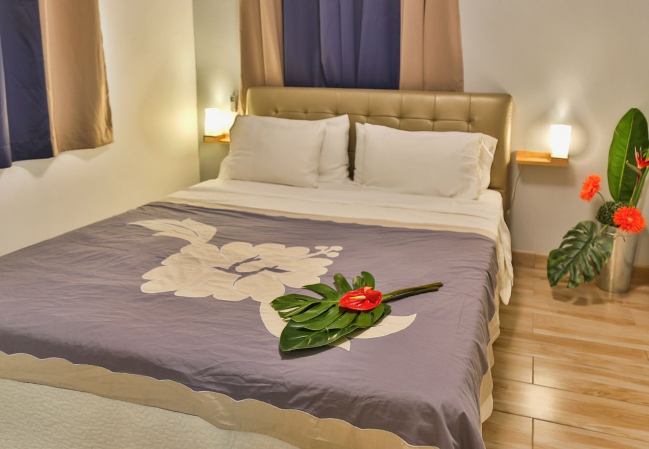 Segundo dormitorio, con aire acondicionado y cama doble. Dormitorio 2