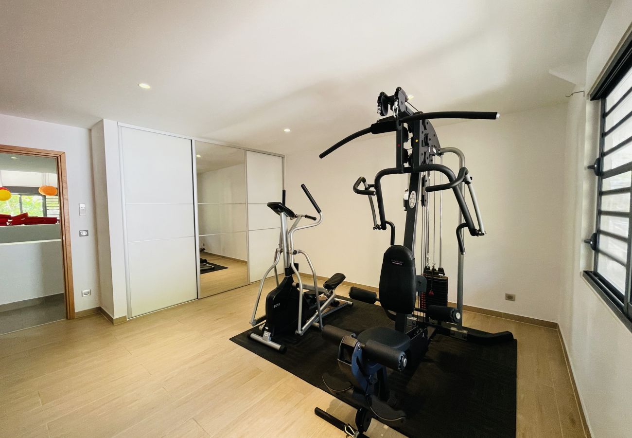 La sala de fitness  La sala de fitness
