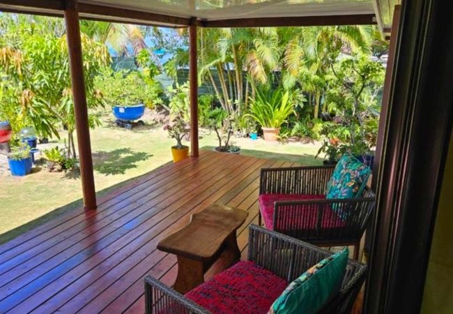 Casa en Maharepa - MOOREA - Fare Nihei beachfront Casa en Maharepa - MOOREA - Fare Nihei beachfront