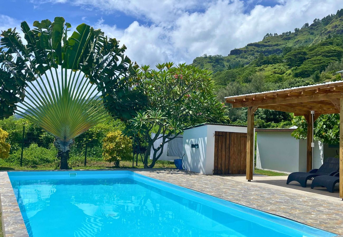 Casa en Papetoai -  MOOREA - Fare Moohono Pool & Garden