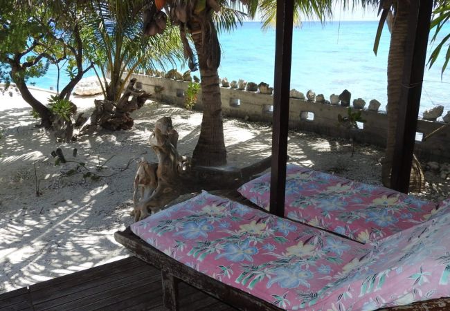 Bungalow en Avatoru - RANGIROA- Fare lagon famille