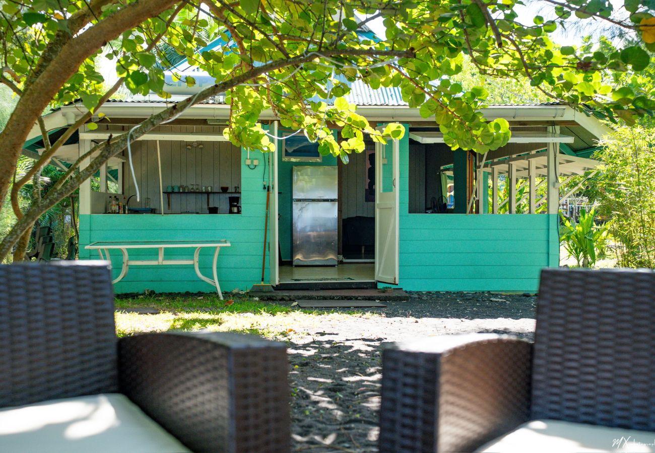 Bungalow en Papara - TAHITI - Bungalow ManoMano Beach Paea 