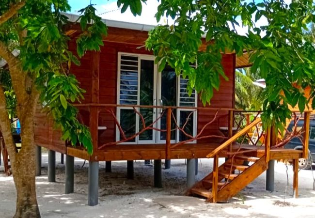 Bungalow en Maupiti  - MAUPITI - MOTU TIAPA'A BUNGALOW PLAGE 