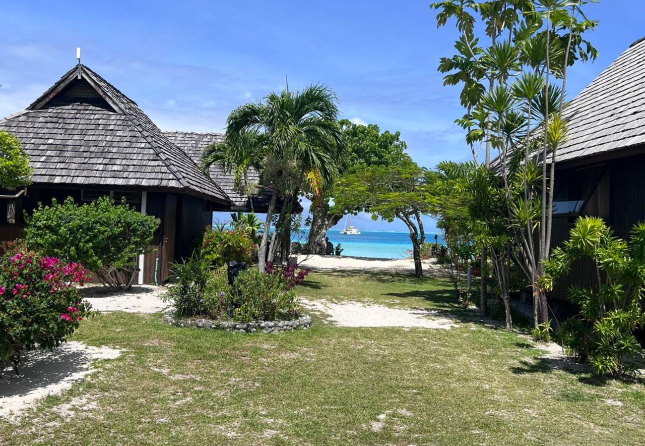 Bungalow en Maupiti  - MAUPITI - MOTU TIAPA'A BUNGALOW JARDIN 4