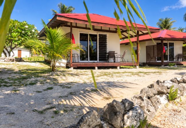 Estudio en Rotoava - FAKARAVA-Fare Veke Plage premium family-en 1/2 pension
