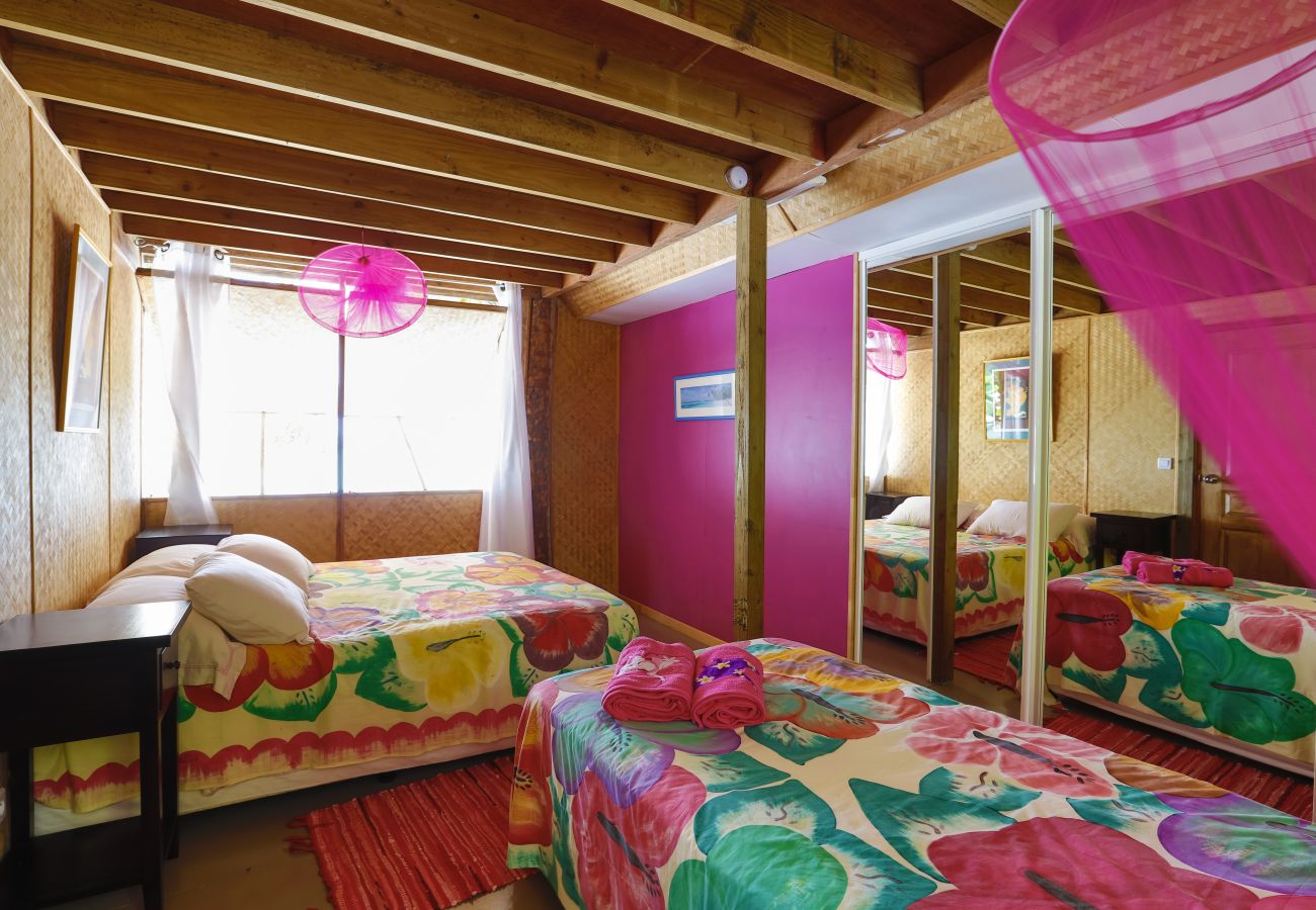 Villa en Tuherahera - TIKEHAU-Experience unique sur motu privé en pension complète  Villa en Tuherahera - TIKEHAU-Experience unique sur motu privé en pension complète