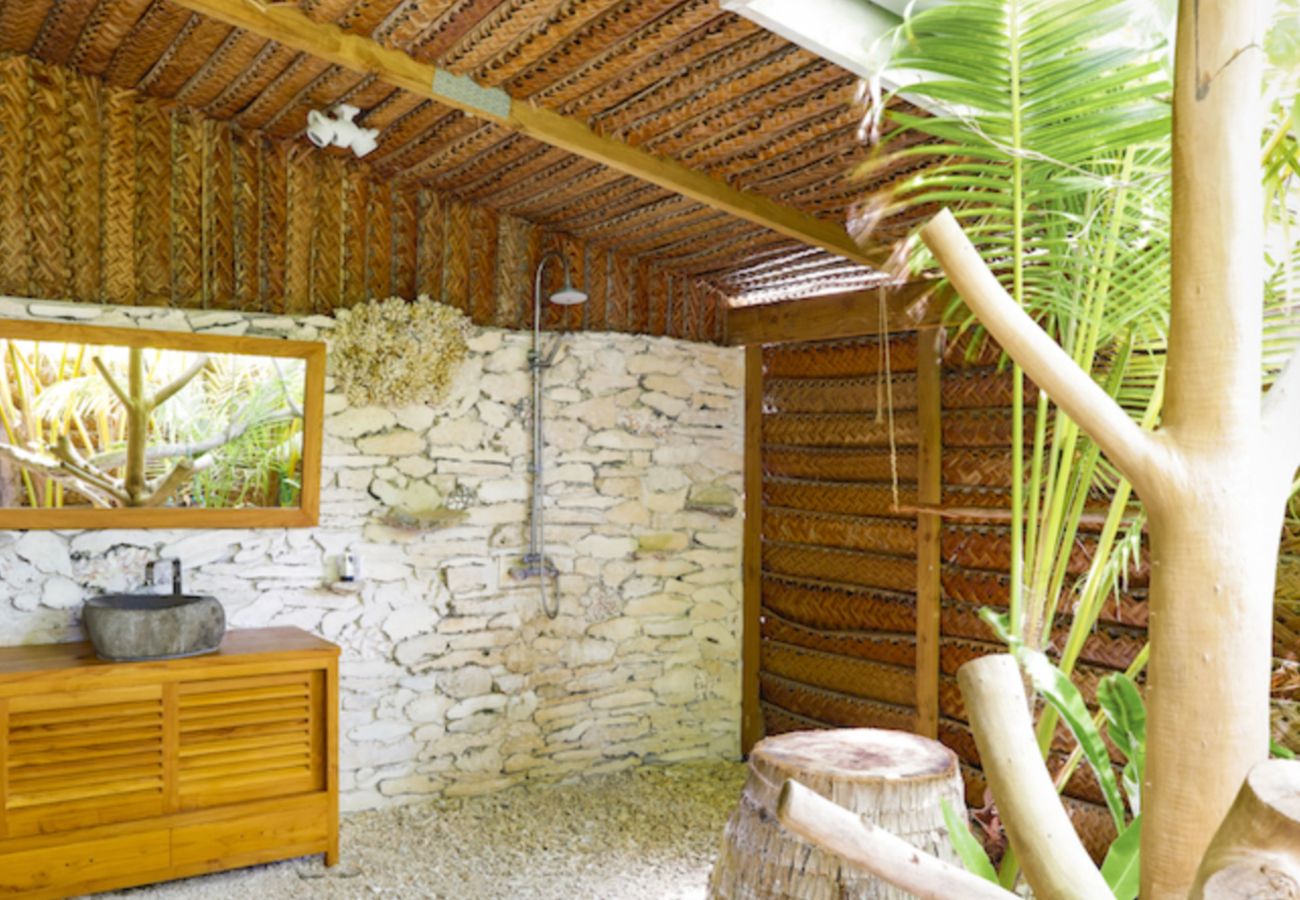 Villa en Tuherahera - TIKEHAU-Experience unique sur motu privé en pension complète  Villa en Tuherahera - TIKEHAU-Experience unique sur motu privé en pension complète