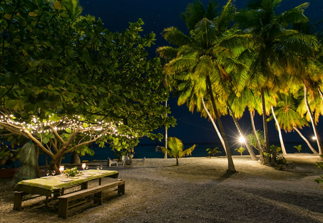 Villa en Tuherahera - TIKEHAU-Experience unique sur motu privé en pension complète  Villa en Tuherahera - TIKEHAU-Experience unique sur motu privé en pension complète