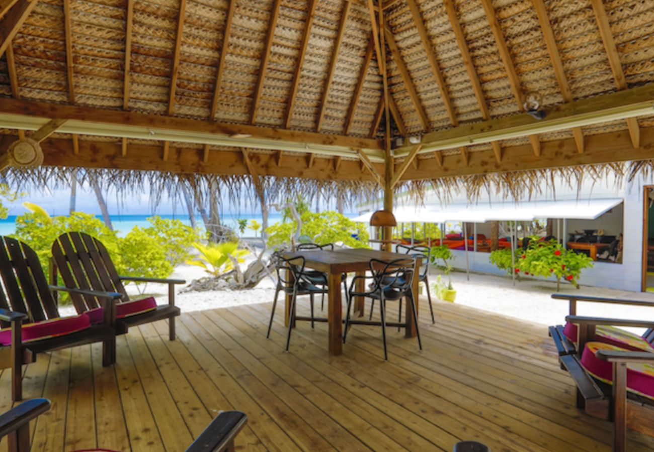 Villa en Tuherahera - TIKEHAU-Experience unique sur motu privé en pension complète  Villa en Tuherahera - TIKEHAU-Experience unique sur motu privé en pension complète