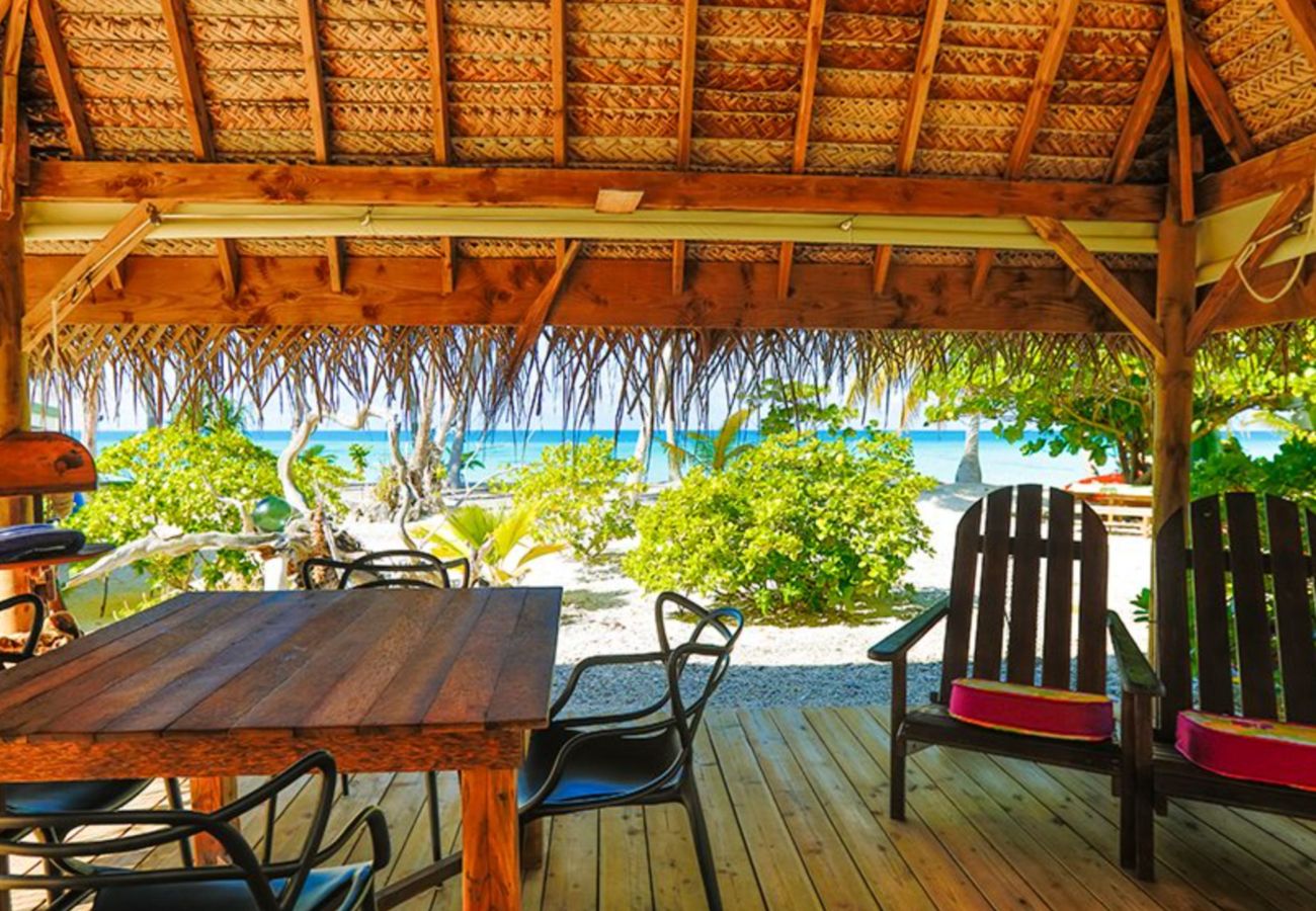 Villa en Tuherahera - TIKEHAU-Experience unique sur motu privé en pension complète  Villa en Tuherahera - TIKEHAU-Experience unique sur motu privé en pension complète