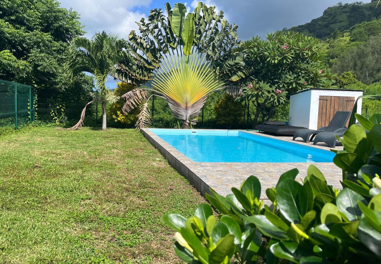 Casa en Papetoai - Moorea - Fare Moohono Manava