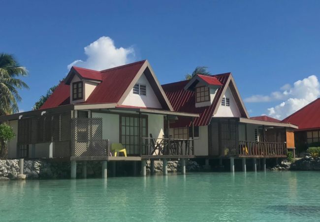 Bungalow en Rotoava - FAKARAVA- Fare veke lagoon en 1/2 pension 