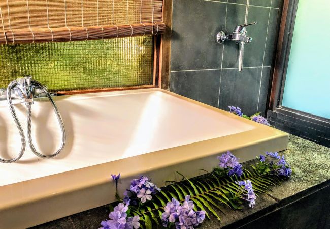Villa a Tiahura - MOOREA - Pool Mountain Fare Ora Villa a Tiahura - MOOREA - Pool Mountain Fare Ora