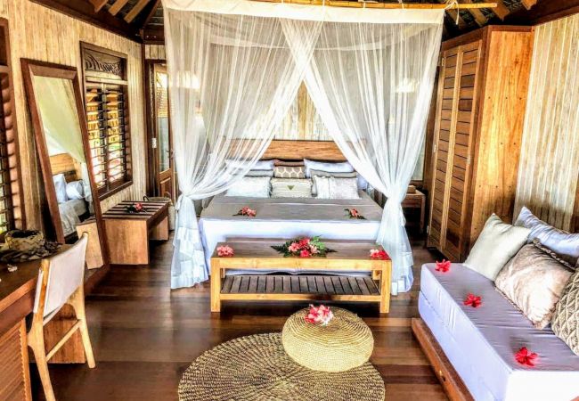 Studio a Tiva - TAHAA - Bungalow Moana Beach 2 Studio a Tiva - TAHAA - Bungalow Moana Beach 2