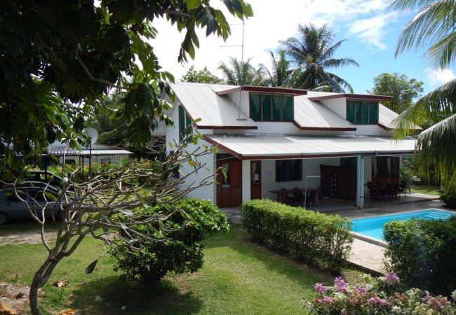 Casa a Fare - HUAHINE - Fare Ninamu Pool n°2 + Auto Casa a Fare - HUAHINE - Fare Ninamu Pool n°2 + Auto