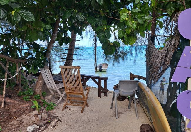 Bungalow a Tiahura - MOOREA - Local Spirit 1 Bungalow a Tiahura - MOOREA - Local Spirit 1
