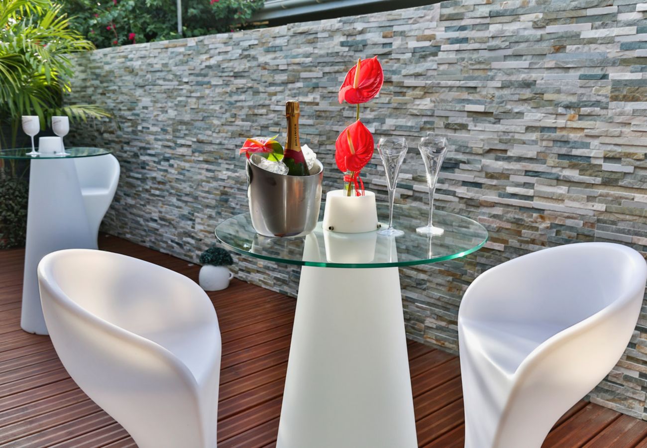 Area relax all'aperto Rilassamento all'aperto