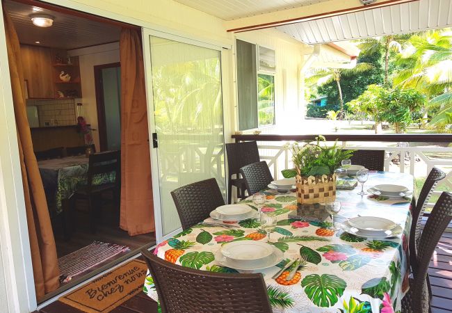 Casa a Huahine-Nui - HUAHINE - Fare Teakavehere + rental car Casa a Huahine-Nui - HUAHINE - Fare Teakavehere + rental car