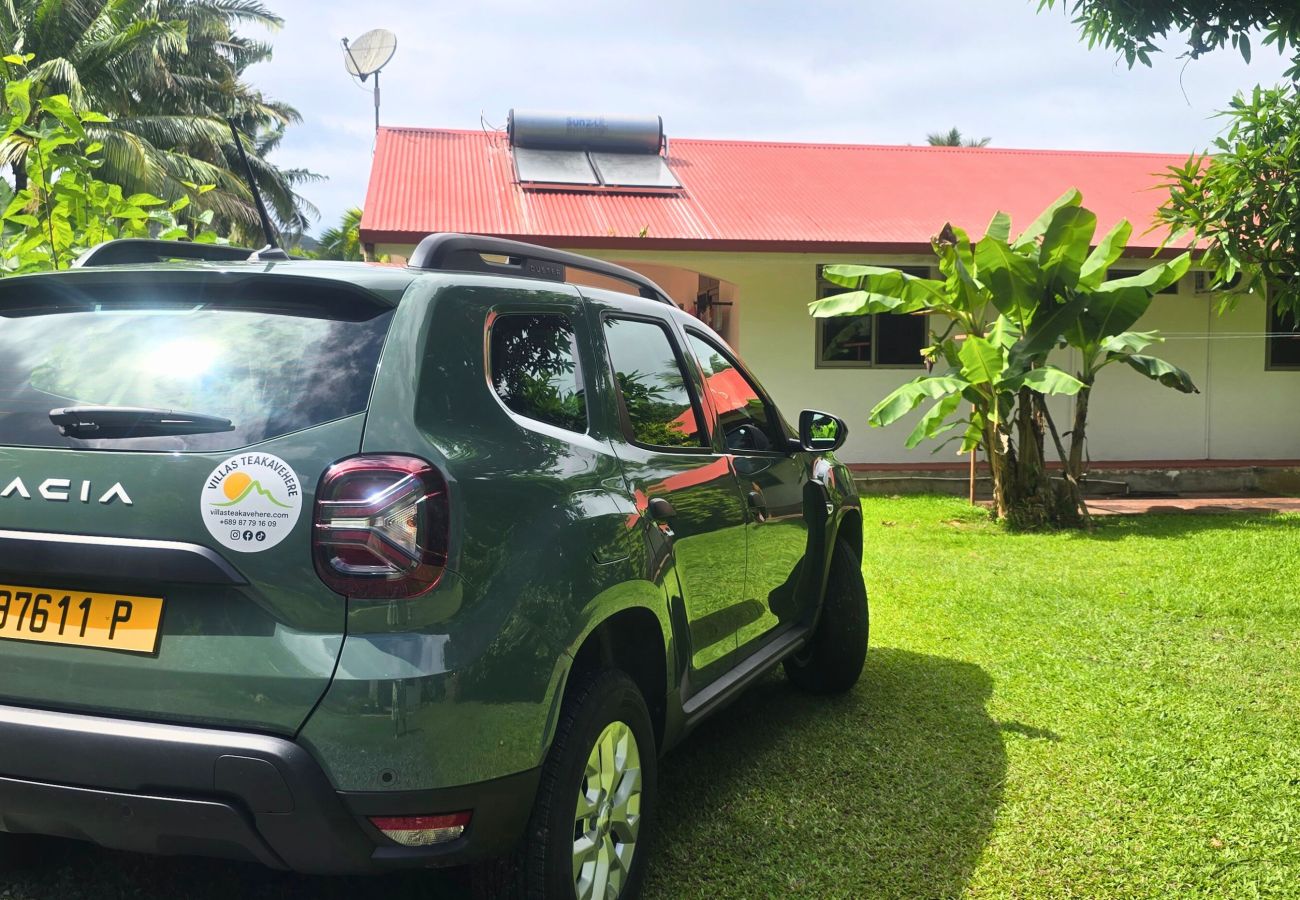 Casa a Huahine-Nui - HUAHINE - Fare Teakavehere + rental car Casa a Huahine-Nui - HUAHINE - Fare Teakavehere + rental car