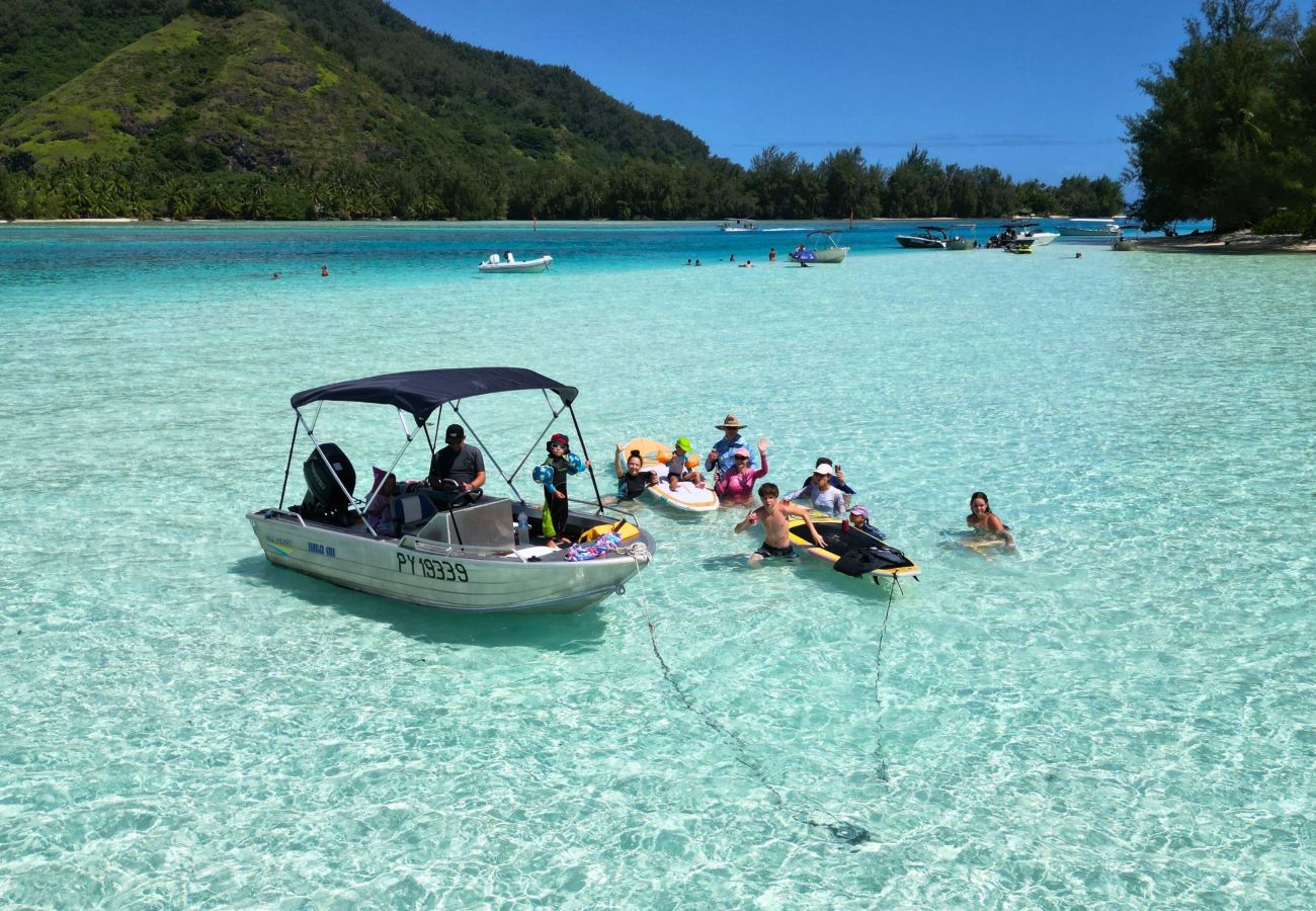 Bungalow a Tiahura - MOOREA - Bungalow Moekea Lagoon Bungalow a Tiahura - MOOREA - Bungalow Moekea Lagoon