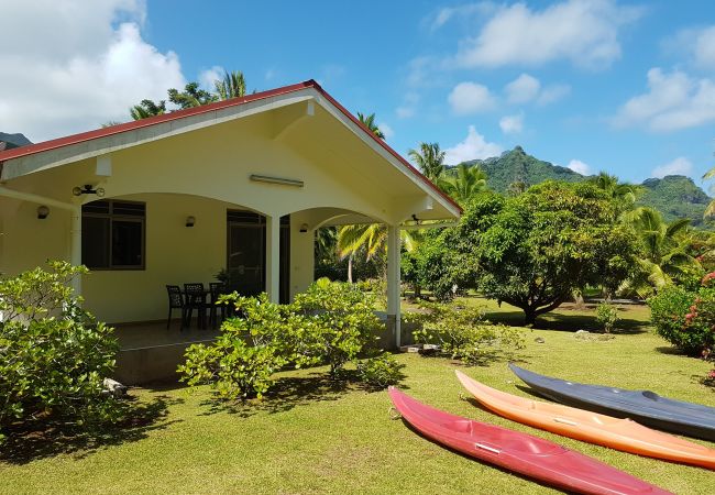 Casa a Huahine-Nui - HUAHINE - Fare Teakavehere Tipanier + rental car Casa a Huahine-Nui - HUAHINE - Fare Teakavehere Tipanier + rental car