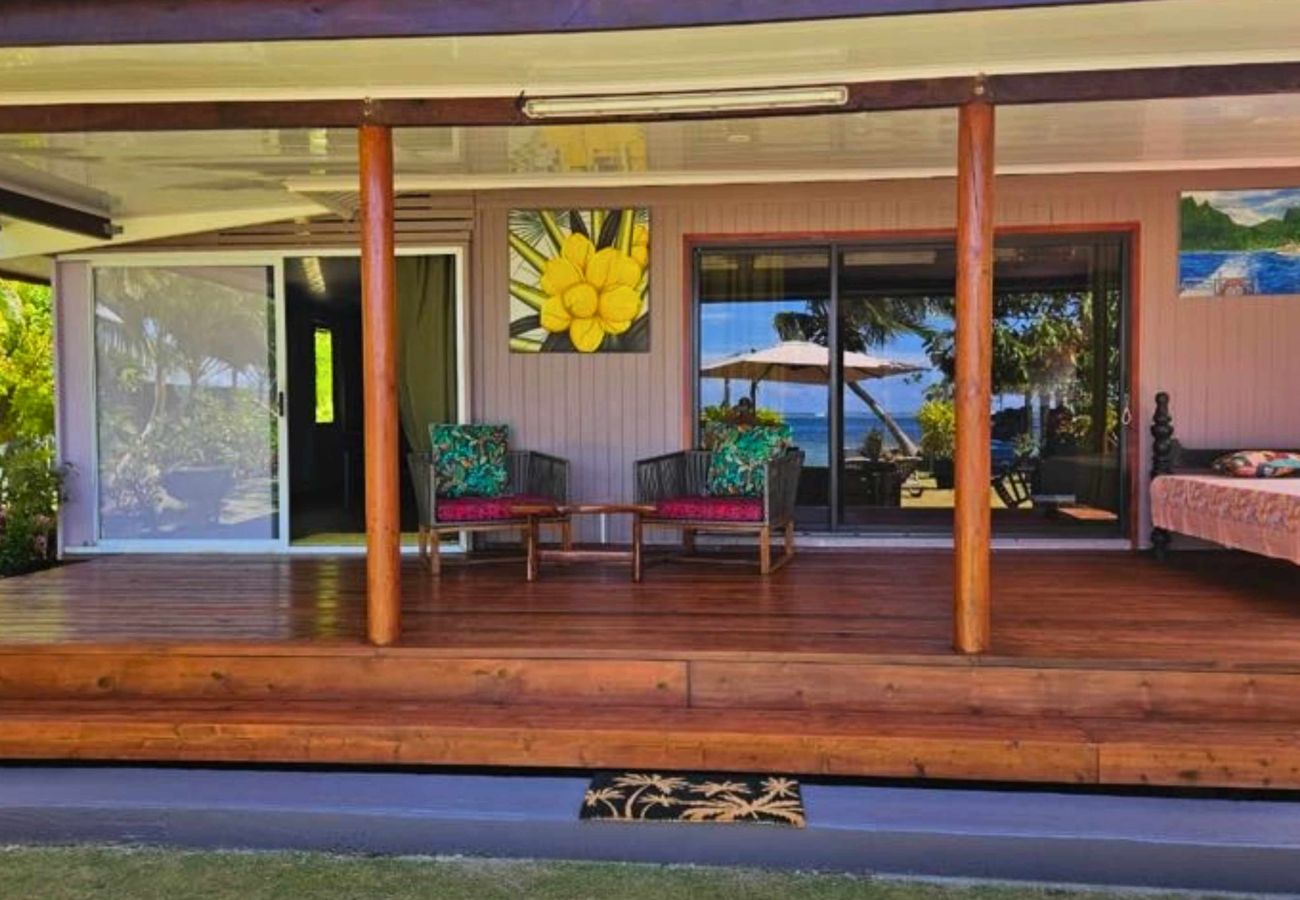 Casa a Maharepa - MOOREA - Fare Nihei beachfront Casa a Maharepa - MOOREA - Fare Nihei beachfront