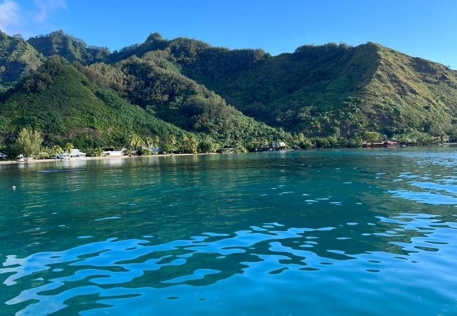 Casa a Tiahura - MOOREA - Fare Manoa Mahana  Casa a Tiahura - MOOREA - Fare Manoa Mahana