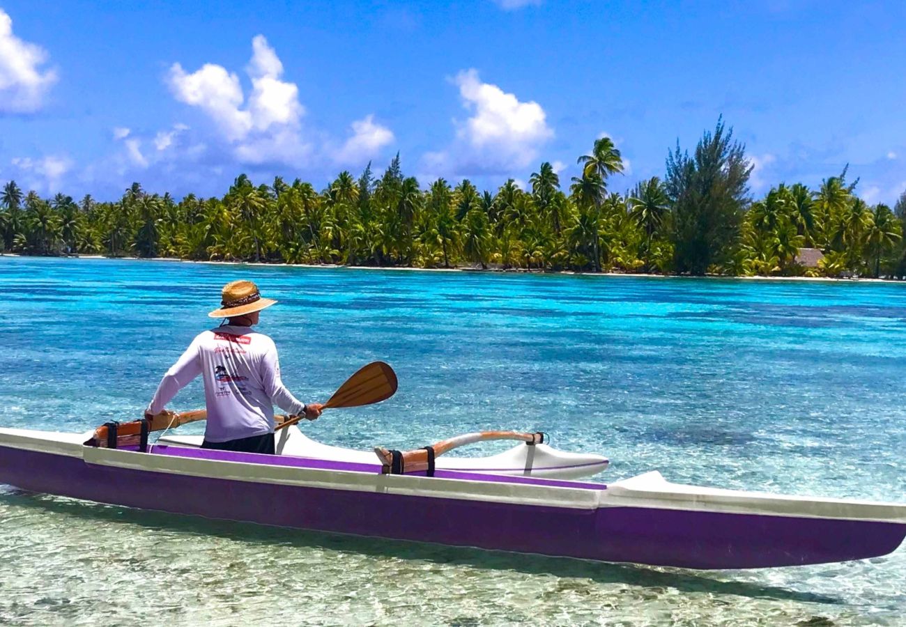 Bungalow a Hipu - TAHAA - Motu Lodge Moana